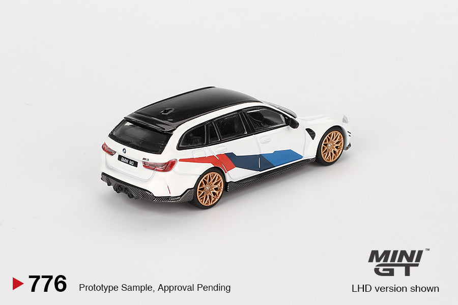 (Pre-Order) Mini GT - BMW M3 Touring (G81) M Performance Alpine White 2023