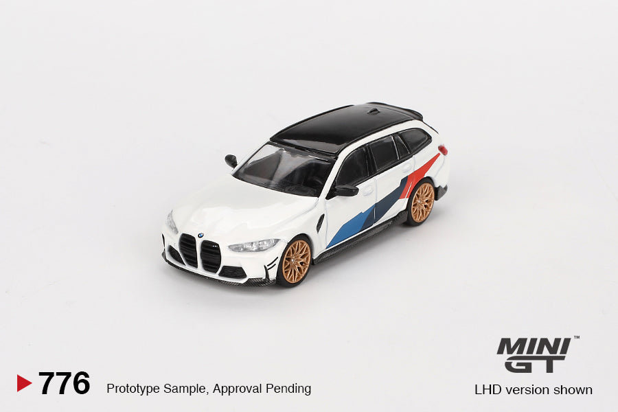 (Pre-Order) Mini GT - BMW M3 Touring (G81) M Performance Alpine White 2023