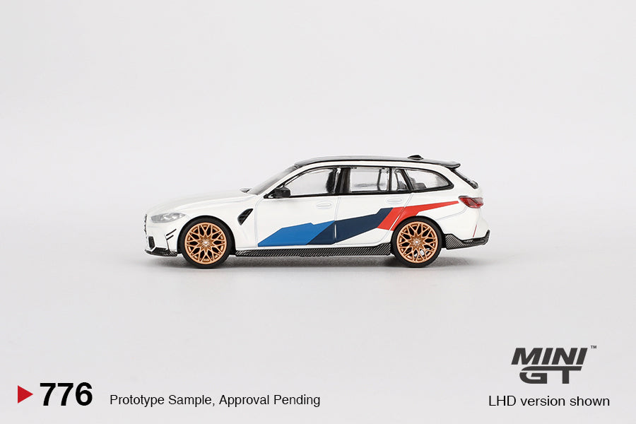 (Pre-Order) Mini GT - BMW M3 Touring (G81) M Performance Alpine White 2023