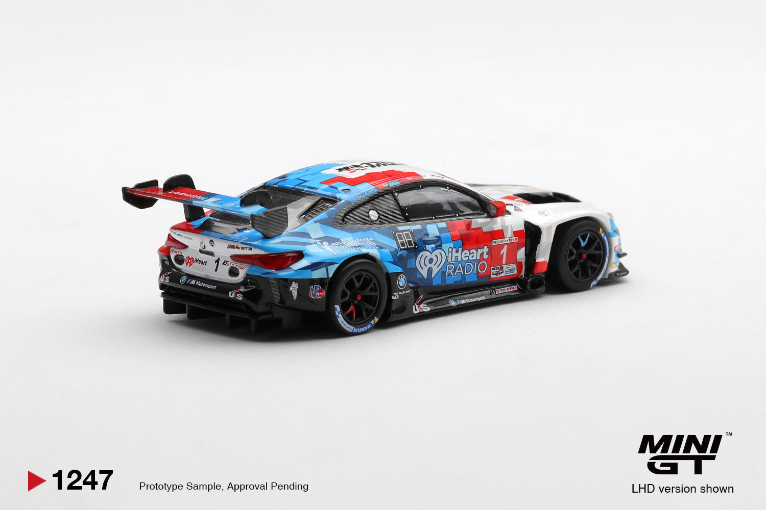 Mini GT BMW M4 GT3 EVO #1 Paul Miller Racing Daytona 24 Hours 2025 1:64. Back