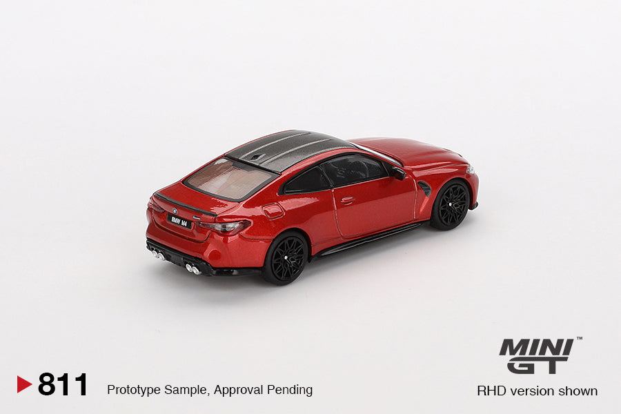 (Pre-Order) Mini GT - BMW M4 (G82) Competition Sakhir Orange 2024