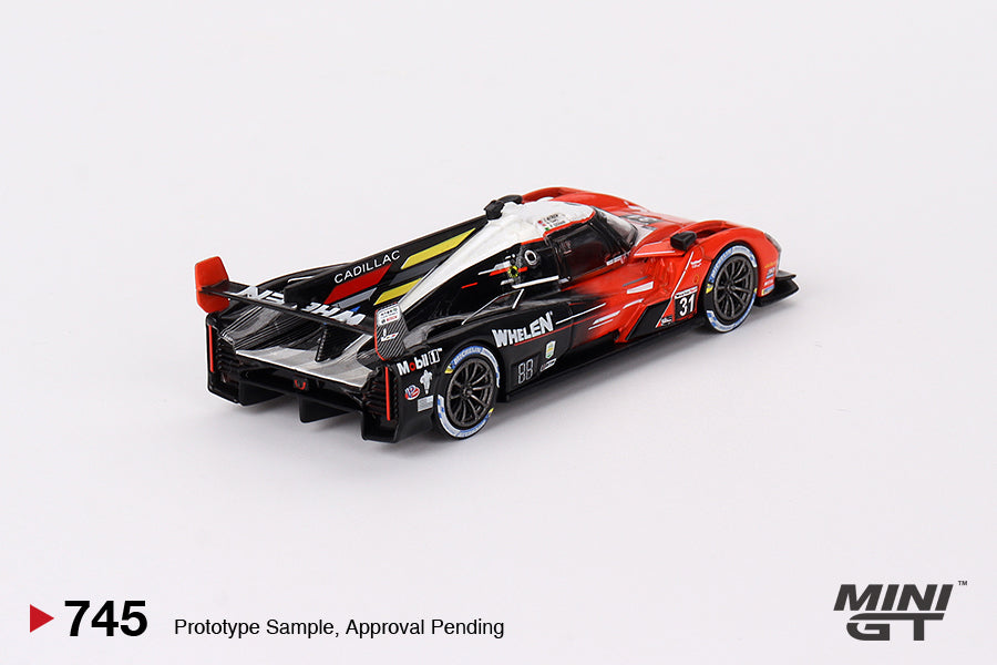 (Pre-Order) Mini GT - Cadillac V-Series.R #31 Whelen Engineering Cadillac Racing 2023 IMSA Sebring 12 Hrs Winner