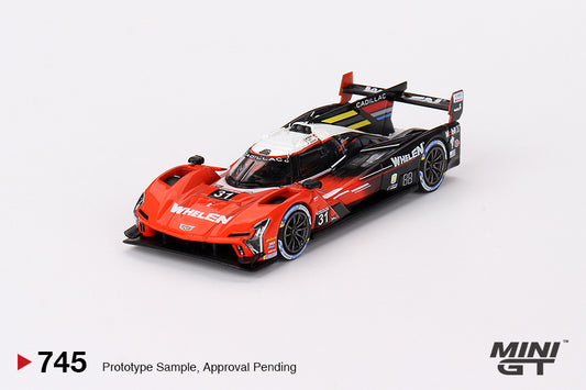 (Pre-Order) Mini GT - Cadillac V-Series.R #31 Whelen Engineering Cadillac Racing 2023 IMSA Sebring 12 Hrs Winner