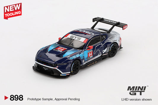 (Pre-Order) Mini GT - Ford Mustang GT3 #64 Ford Multimatic Motorsports Daytona 24 Hrs 2024