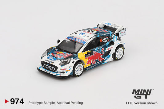 (Pre-Order) Mini GT - Ford Puma Rally1 #13 M-Sport Ford WRT Rally Monte Carlo 2024