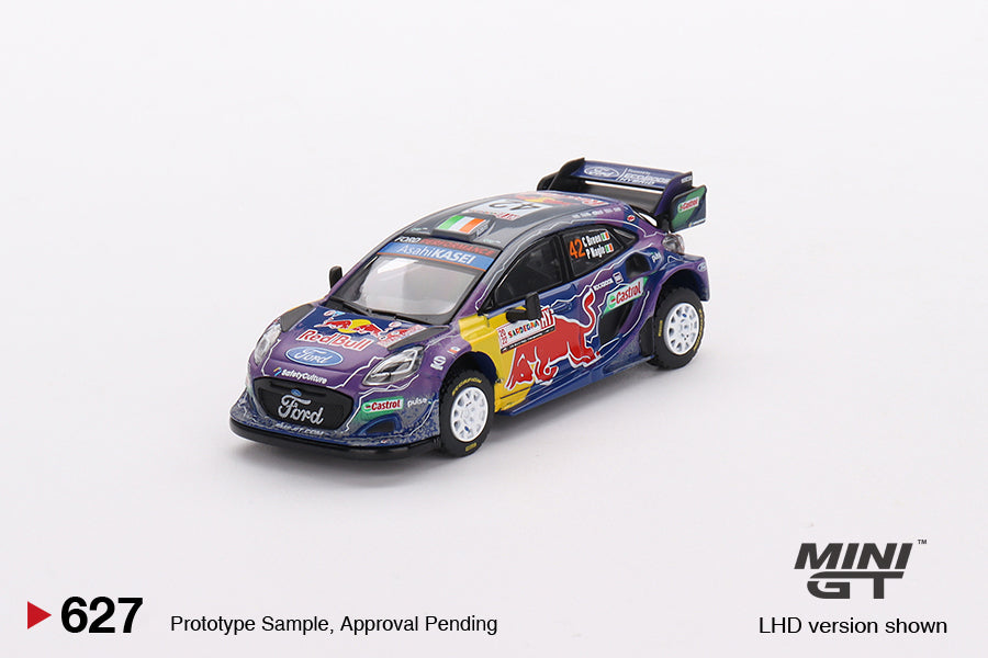 (Pre-Order) Mini GT - Ford Puma Rally1 #42 M-Sport Ford WRT 2022 Rally Italia Sardegna 2nd Place