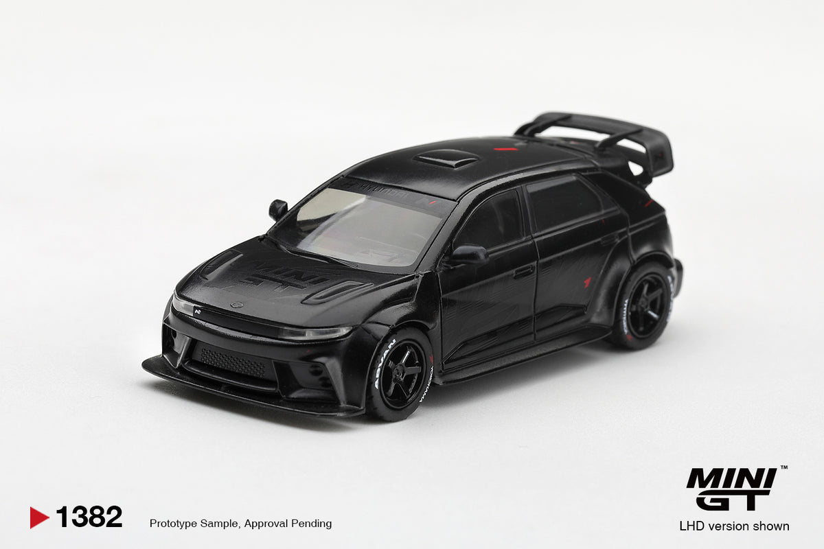 Mini GT Hyundai Ioniq 5 N RS-01T 2025 in Stealth, detailed 1:64 electric performance model.