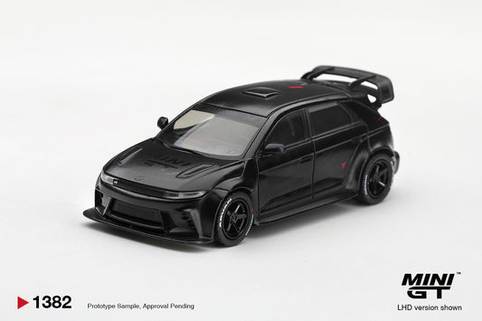 Mini GT Hyundai Ioniq 5 N RS-01T 2025 in Stealth, detailed 1:64 electric performance model.