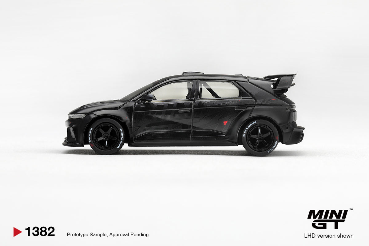 Mini GT Hyundai Ioniq 5 N RS-01T 2025 in Stealth, detailed 1:64 electric performance model.