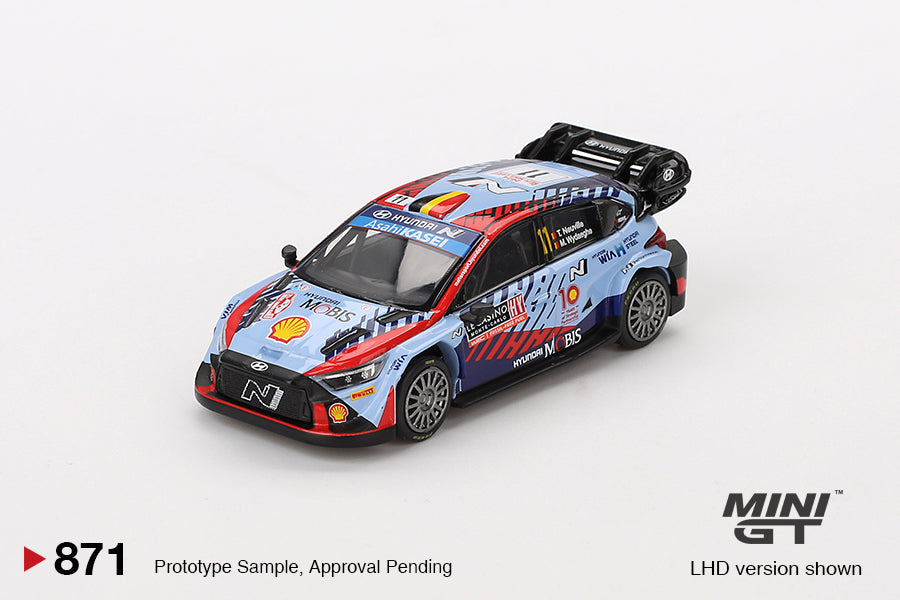 (Pre-Order) Mini GT - Hyundai i20 N Rally1 Hybrid #11 Rallye Monte-Carlo Winner 2024