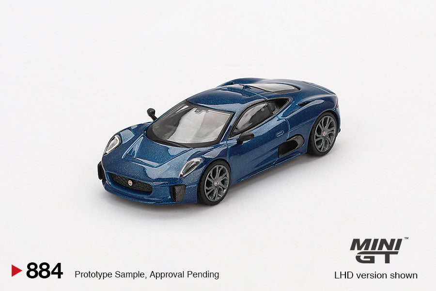 (Pre-Order) Mini GT - Jaguar C-X75 Blue 2024