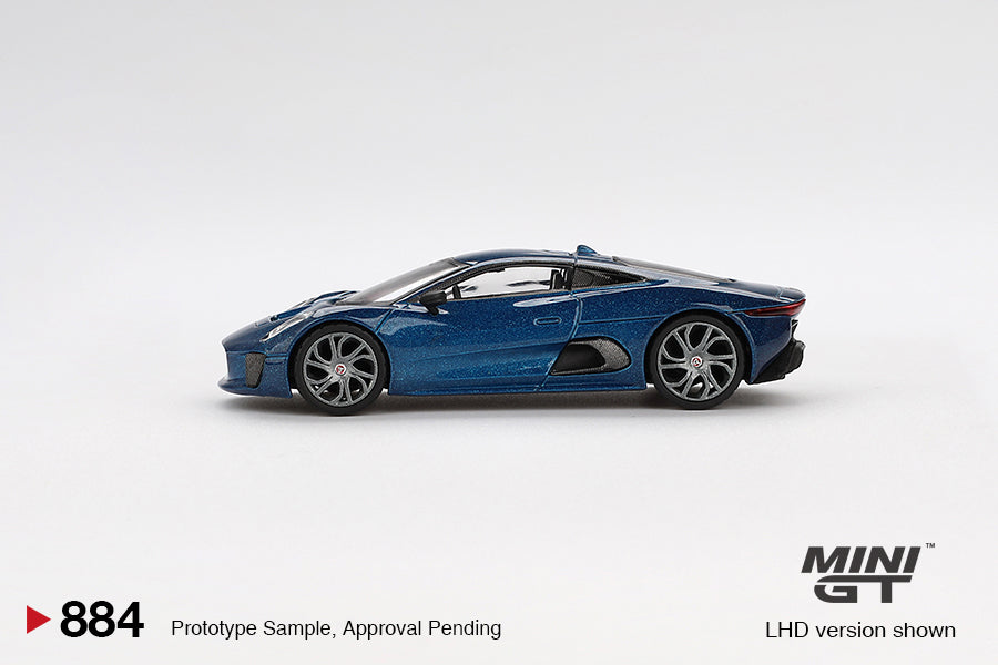 (Pre-Order) Mini GT - Jaguar C-X75 Blue 2024