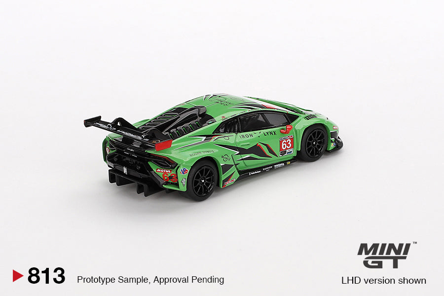 (Pre-Order) Mini GT - Lamborghini Huracán GT3 EVO2 #63 Iron Lynx Daytona 24 Hrs 2023