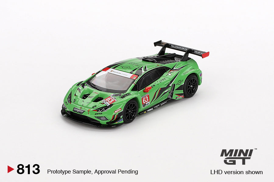 (Pre-Order) Mini GT - Lamborghini Huracán GT3 EVO2 #63 Iron Lynx Daytona 24 Hrs 2023