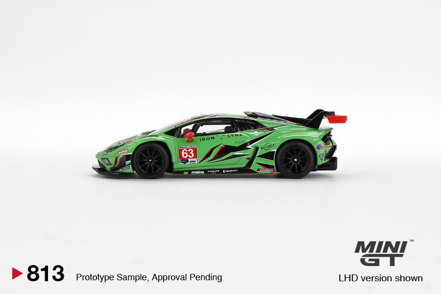 (Pre-Order) Mini GT - Lamborghini Huracán GT3 EVO2 #63 Iron Lynx Daytona 24 Hrs 2023