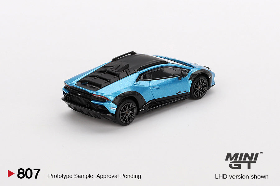 (Pre-Order) Mini GT - Lamborghini Huracán Sterrato Blu Aegir 2024