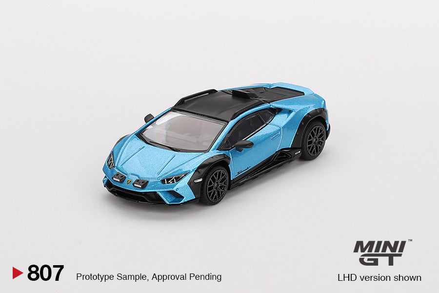 (Pre-Order) Mini GT - Lamborghini Huracán Sterrato Blu Aegir 2024