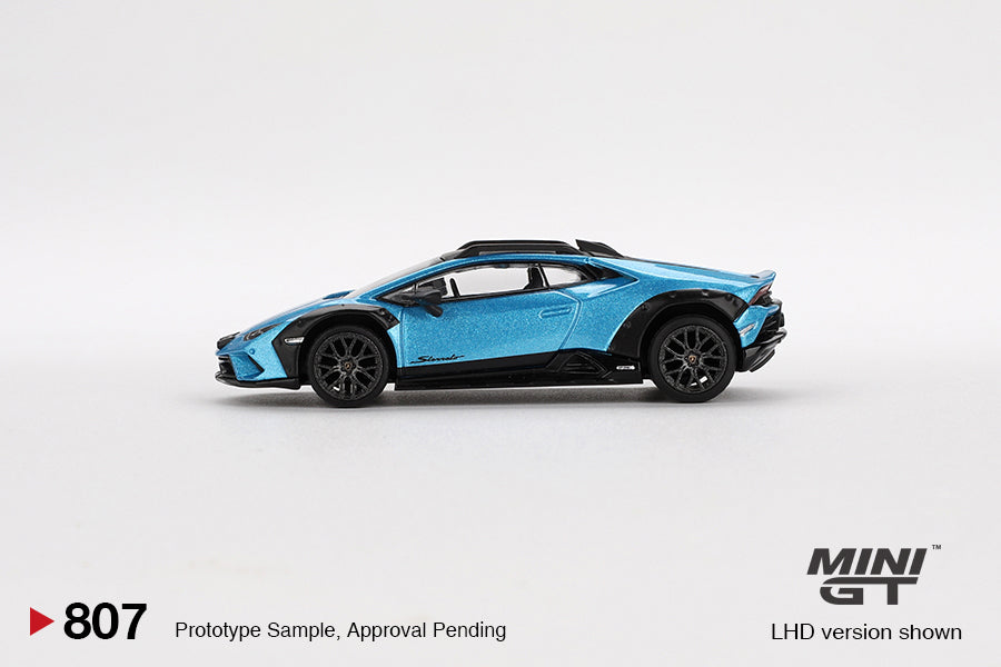 (Pre-Order) Mini GT - Lamborghini Huracán Sterrato Blu Aegir 2024