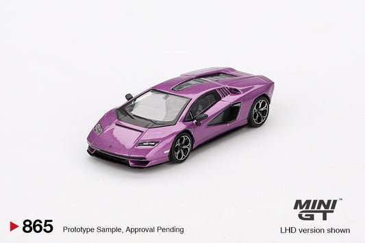 (Pre-Order) Mini GT - Lamborghini Countach LPI 800-4 Viola 30th 2023