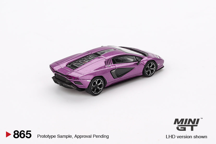 (Pre-Order) Mini GT - Lamborghini Countach LPI 800-4 Viola 30th 2023