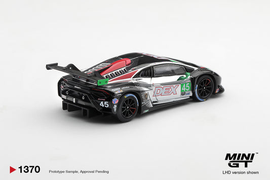 Mini GT Lamborghini Huracán GT3 EVO2 #45 DEX Wayne Taylor Racing Chevrolet Grand Prix 2025.