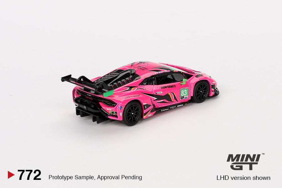 (Pre-Order) Mini GT - Lamborghini Huracan GT3 EVO2 #83 Iron Dames Daytona 24 Hrs 2023