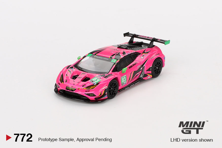 (Pre-Order) Mini GT - Lamborghini Huracan GT3 EVO2 #83 Iron Dames Daytona 24 Hrs 2023