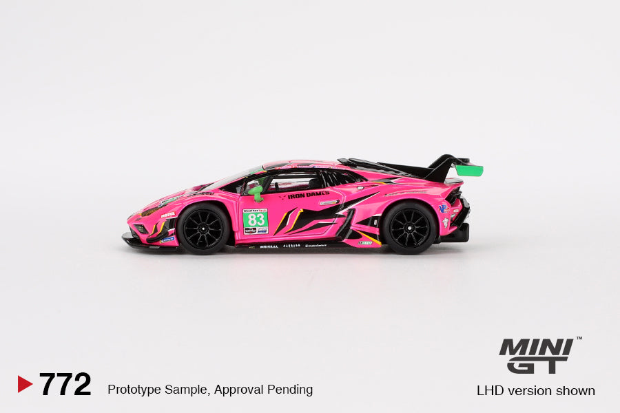 (Pre-Order) Mini GT - Lamborghini Huracan GT3 EVO2 #83 Iron Dames Daytona 24 Hrs 2023