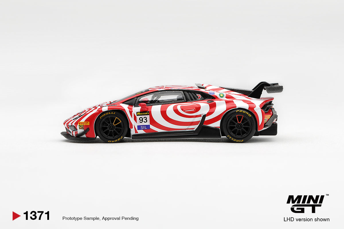 Mini GT Lamborghini Huracán GT3 EVO2 #93 Wall Racing Bathurst 12 Hour 2025 in 1:64 scale.