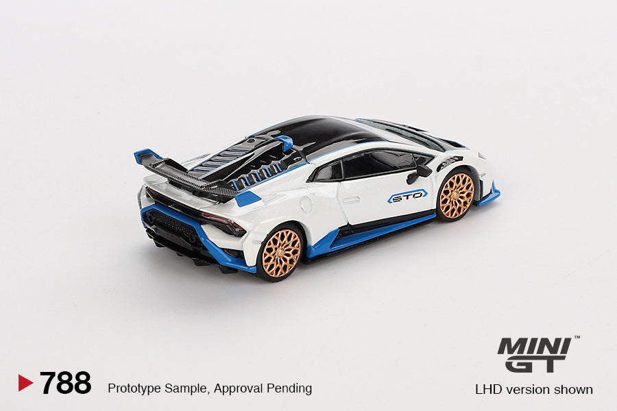 (Pre-Order) Mini GT - Lamborghini Huracan STO Bianco Asopo 2023