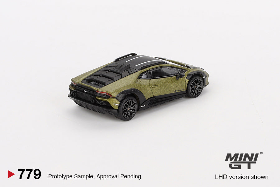 (Pre-Order) Mini GT - Lamborghini Huracan Sterrato Verde Gea Matt 2024