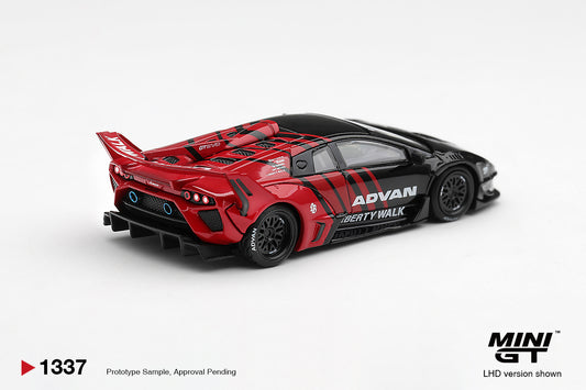 Mini GT Lamborghini Murciélago LB-Super Silhouette GT EVO ADVAN.