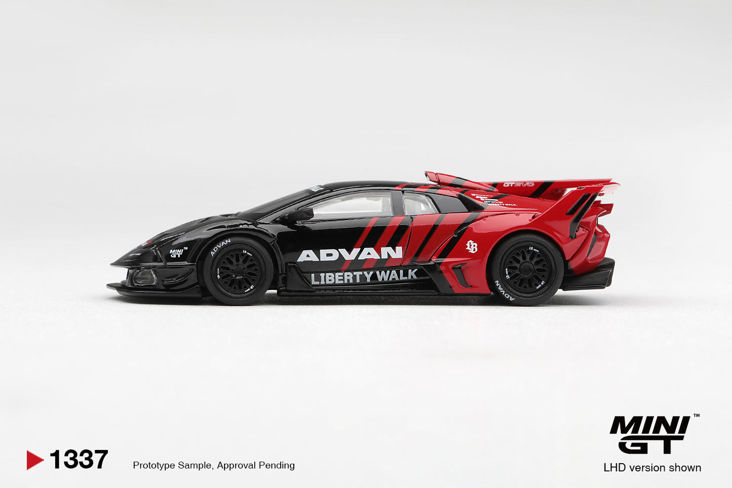 Mini GT Lamborghini Murciélago LB-Super Silhouette GT EVO ADVAN.