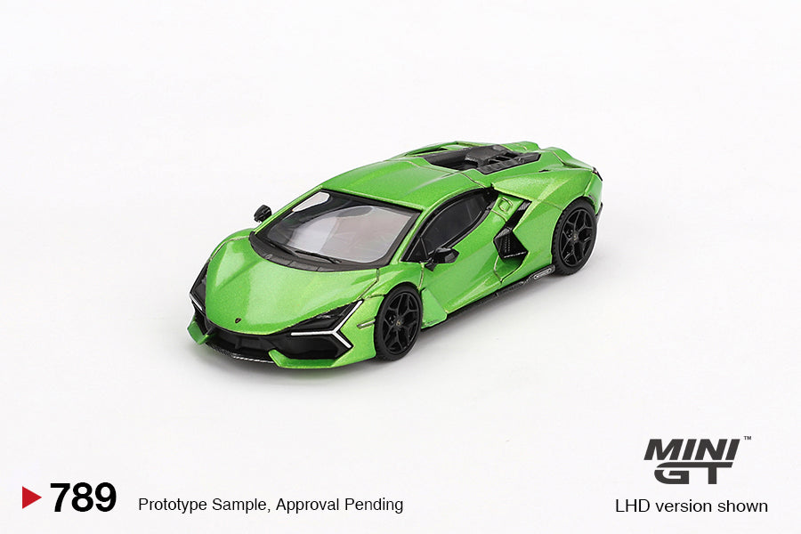 (Pre-Order) Mini GT - Lamborghini Revuelto Verde Selvans 2024