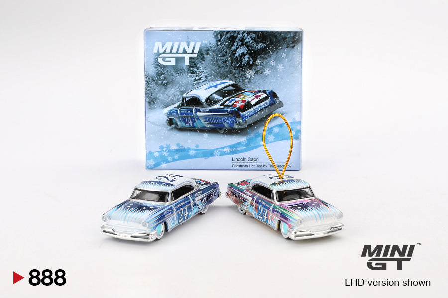 (Pre-Order) Mini GT - Lincoln Capri Christmas Hot Rod by Tim Sadchikov Edition Limited 2024