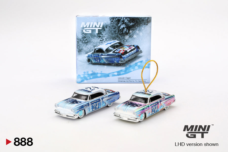 (Pre-Order) Mini GT - Lincoln Capri Christmas Hot Rod by Tim Sadchikov Edition Limited 2024