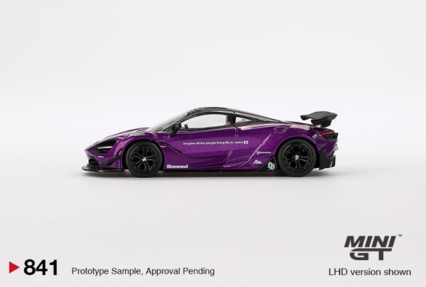 (Pre-Order) Mini GT - McLaren 720S LB WORKS Purple 2020