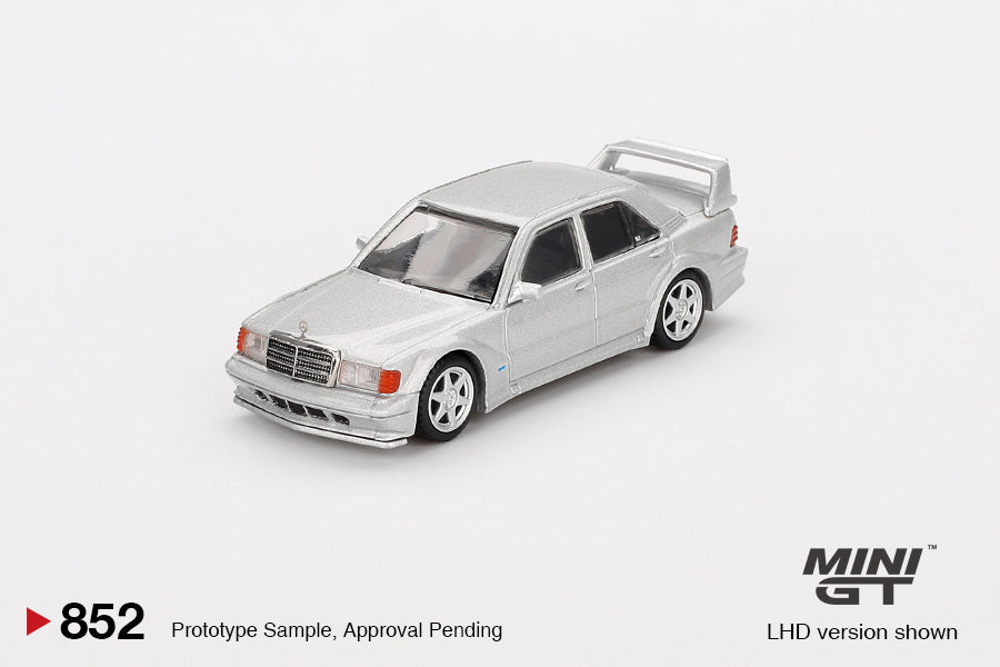 (Pre-Order) Mini GT - Mercedes-Benz 190E 2,5-16 EVO 2 Astral Silver 1989