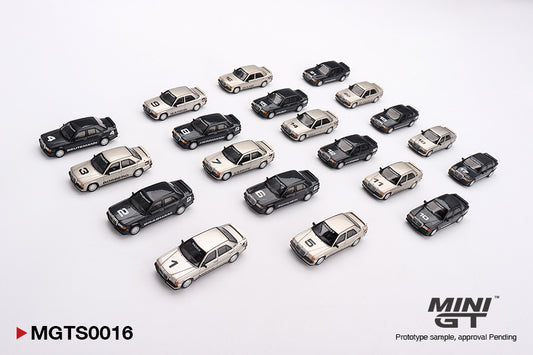 (Pre-Order) Mini GT - Mercedes-Benz 190E EVO1 Nürburgring Race of Champions Set LIMITED EDITION 1984