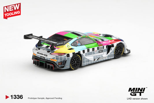 Mini GT Mercedes-Benz AMG GT3 #888 Mercedes-AMG Team GMR Bathurst 12 Hour 2025 new tooling.