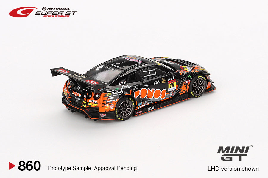 (Pre-Order) Mini GT - Nissan GT-R (R35) Nismo GT3 #10 Ponos Gainer GT-R Gainer Super GT Series 2023