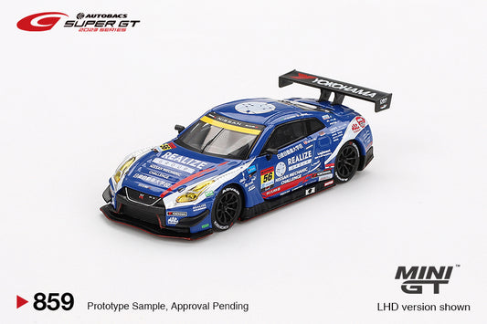 (Pre-Order) Mini GT - Nissan GT-R (R35) Nismo GT3 #56 Realize Nissan Mechanic Challenge GT-R Kondo Racing Super GT Series 2023