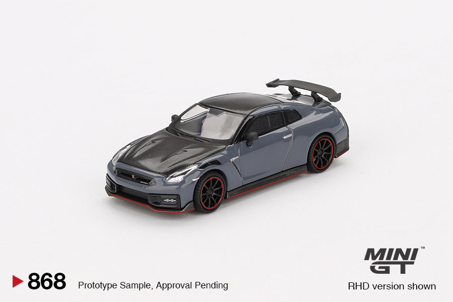 (Pre-Order) Mini GT - Nissan GT-R (R35) Nismo Stealth Gray 2024