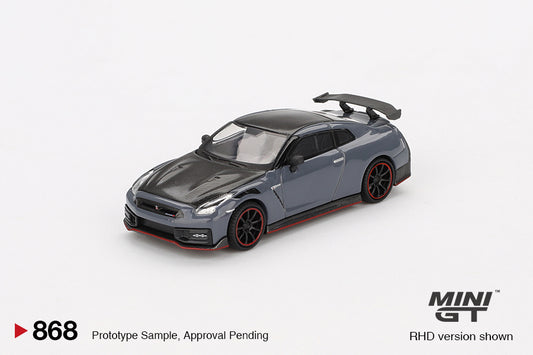 (Pre-Order) Mini GT - Nissan GT-R (R35) Nismo Stealth Gray 2024