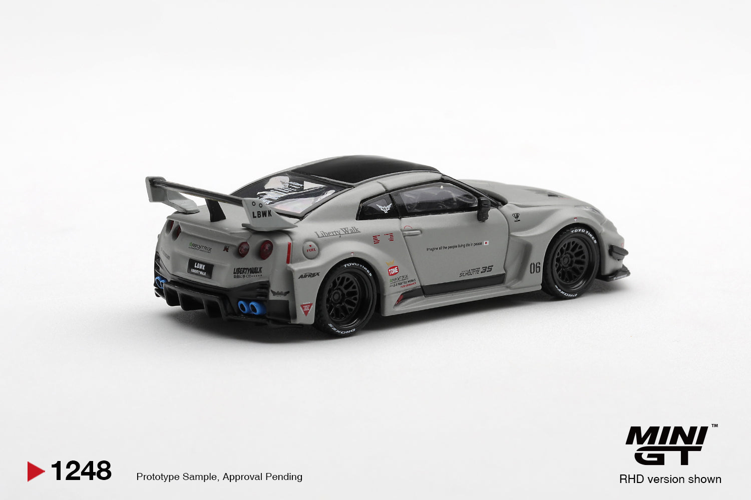 ミニカー MINI GT LB-Silhouette R35GT-RR XLARGE Pre-Order) Mini GT - Nissan GTR R35 LB-Super Silhouette GT-RR VER1
