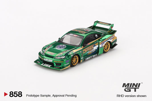 (Pre-Order) Mini GT - Nissan Silvia S15 LB-Super Silhouette Fausto Racing 2024