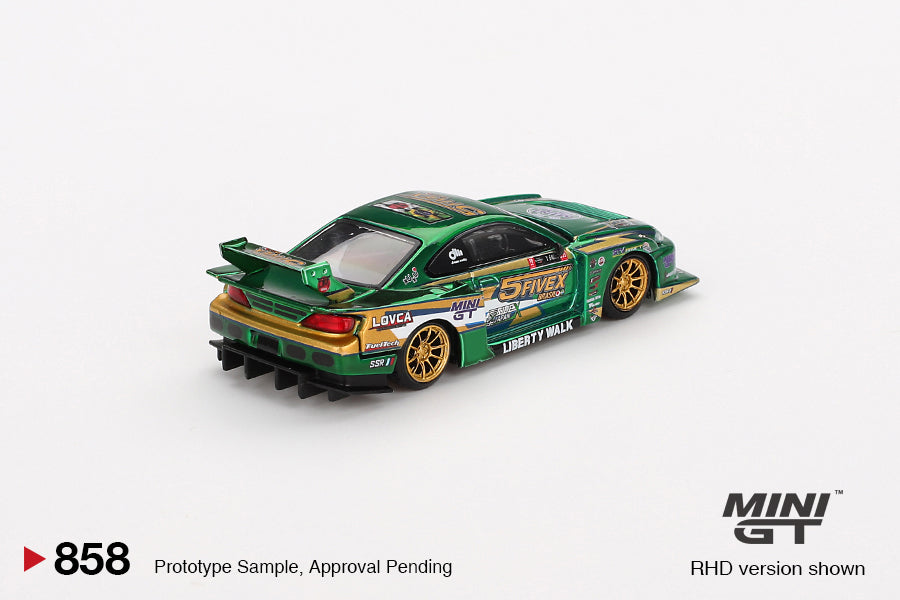 (Pre-Order) Mini GT - Nissan Silvia S15 LB-Super Silhouette Fausto Racing 2024