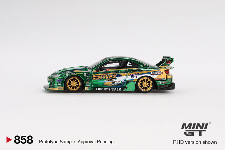 (Pre-Order) Mini GT - Nissan Silvia S15 LB-Super Silhouette Fausto Racing 2024