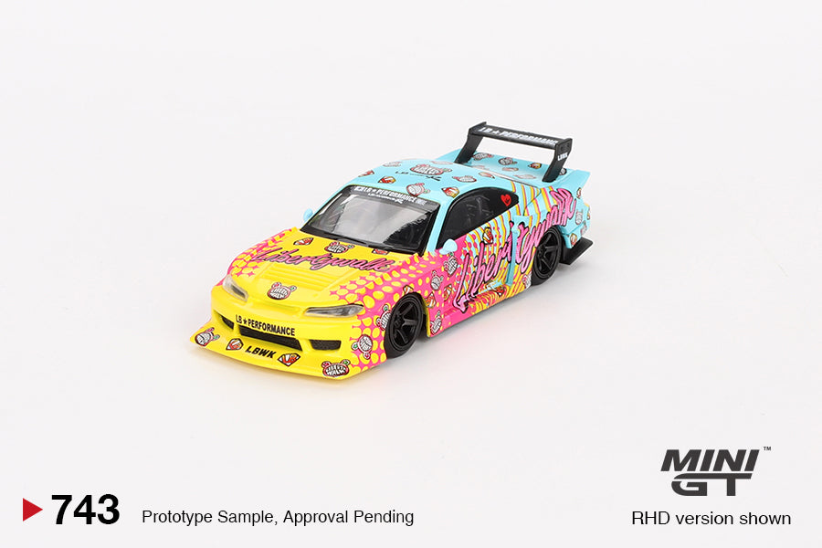 (Pre-Order) Mini GT - Nissan Silvia S15 LB-Super Silhouette LB Kuma 1999