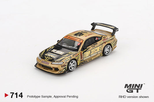 (Pre-Order) Mini GT - Nissan Silvia S15 Top Secret D1GP 1999